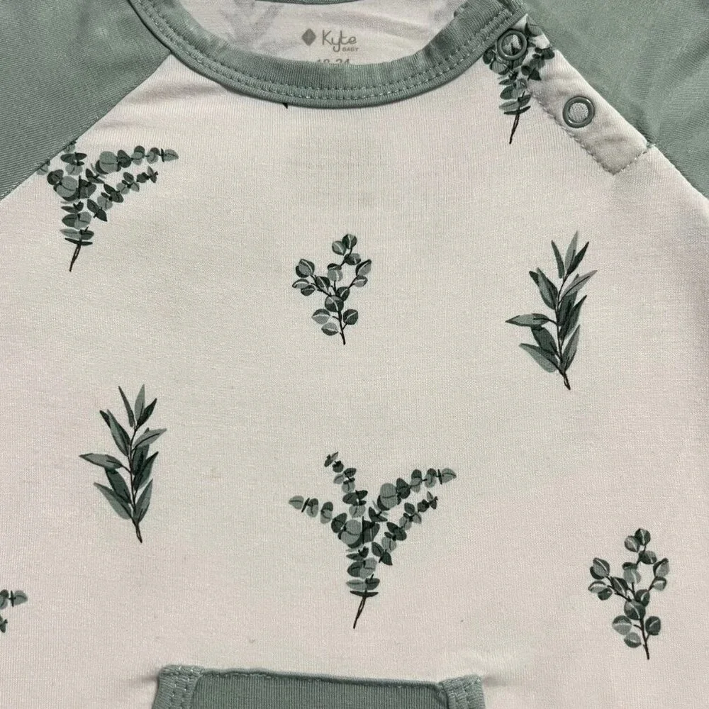 Kyte Baby 18-24m Bamboo Eucalyptus Plant Shortall